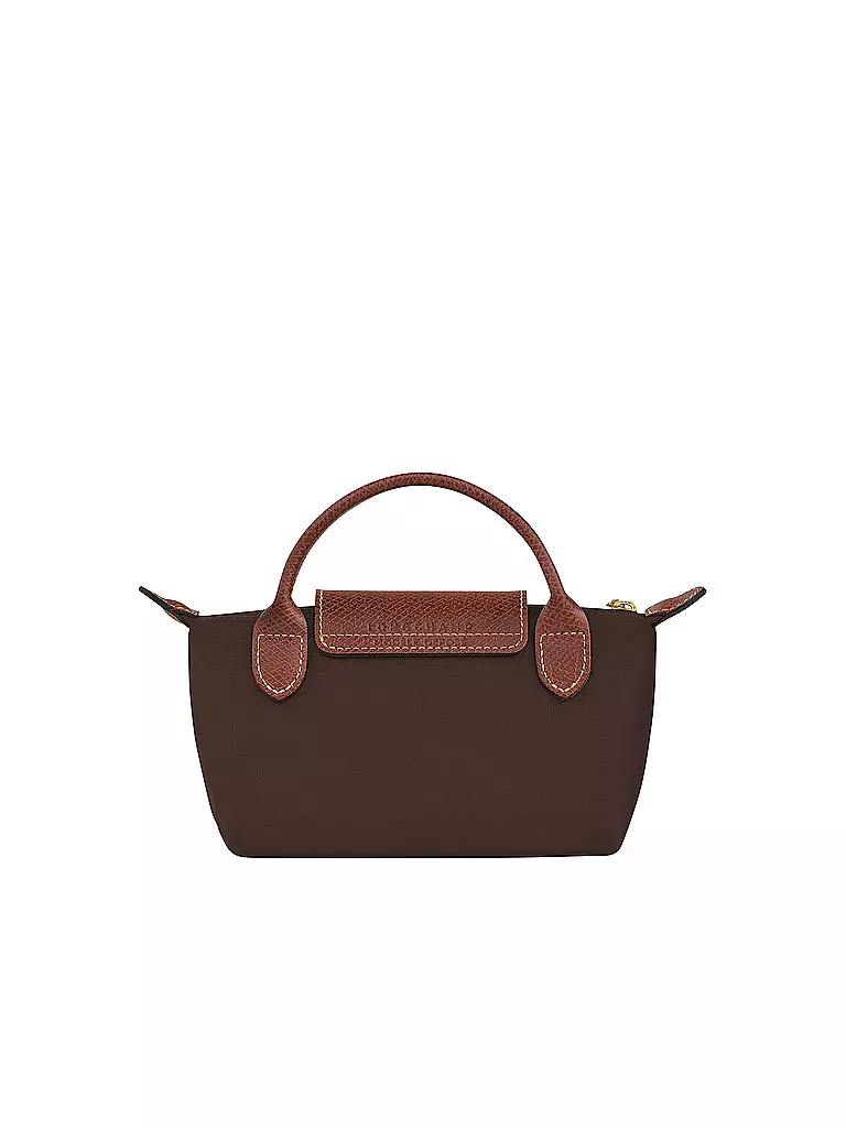 LONGCHAMP Le Pliage Original Pochette Mit Henkel Ebene Dunkelrot